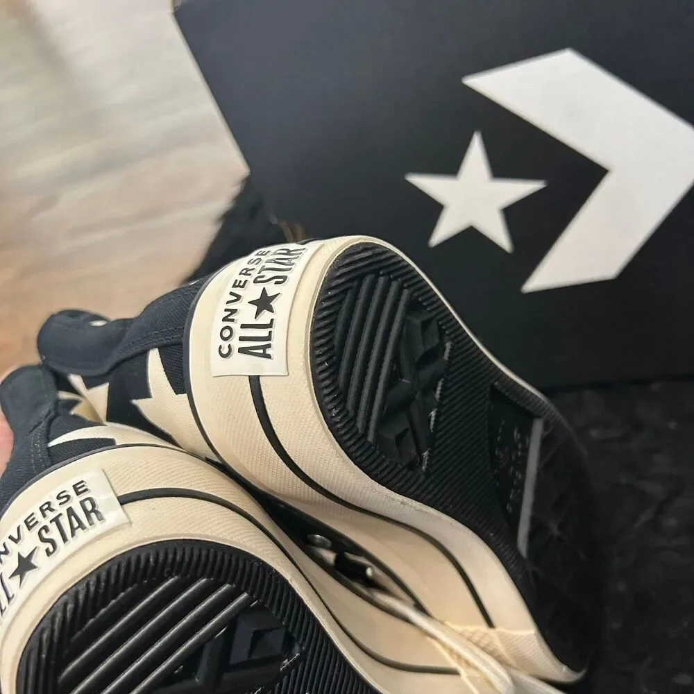 CONVERSE All Star Lift Large Stars lace up shoes sneakers women’s 7 new